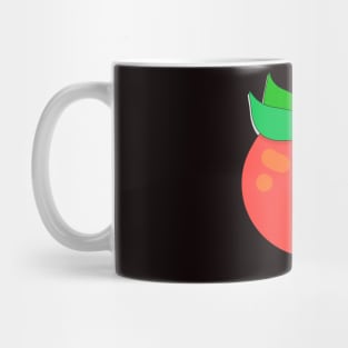 Funny cartoon apple. #design Mug